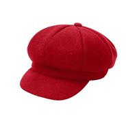 Ladies Hat Autumn And Winter Warm Fashion Wool Beret Painter Dome Hat Dog Pet Costume (RD2, One Size)