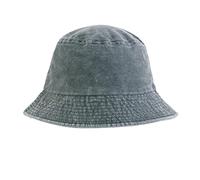 Ladies Hats for Small Heads Black Hat Women Unisex Double Side Wear Reversible Bucket Hat Trendy Cotton Twill Canvas Sun Fishing Fashion Cap Sun Caps for Women UK (Green, One Size)