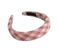 Ladies Headband Hairstyle Fixing Beautiful Broadside Hair Band Cute Headwear Pink