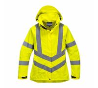 Portwest LW70YERL Ladies HiVis Breathable Jacket, Large, Yellow