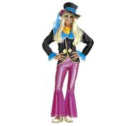 Ladies Hippie Girl Costume Medium UK 10-12 for 60s 70s Hippy Fancy Dress
