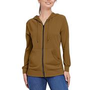Ladies Hoodies with Zip Casual Soft Womens Hoodie Zip up Lightweight Hoodie Soft Casual Womens Zip up Hoodies Women's Fashion 30th Birthday Gifts for Women Deals Brown
