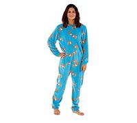 Ladies Horse Onesie Style LN000570 Blue Size 10-12