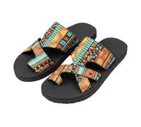Ladies Iridescent Leopard Print Sandals Cross Strap Slide Open Toe Slip On Glitter Detail Upper Insole Outsole Warm Summer Simple Classic Casual Sandals Women Solid Sandal PU Material Red