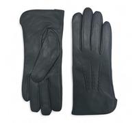 Ladies Italian Leather Winter Gloves - Wool Lined, Touchscreen Compatible, Water-Resistant Driving Gloves, Soft Leather