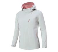 Ladies Jackets, Waterproof Jacket, Women's Casual Jackets Lightweight Outdoor Windproof Hiking Coat For All Seasons With Hood Suitable For Everyday Use And Hiking