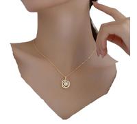 ladies jewellery Genuine 925 Sterling Silver Luxury Flower Natural Freshwater Pearl Cz Necklace For Women Wedding Fine Jewelry necklace