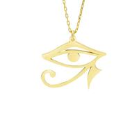 ladies jewellery Girls accessories Amulet Reiki Men Women, Minimalist All Seeing - Vinttage Ra Eye Of Horus Pendant Illuminati Necklace For necklace