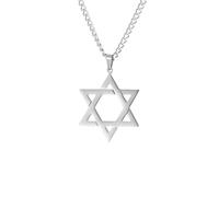 ladies jewellery Girls accessories And Pendant Hexagram Double Layer Chain, Jewish Women, Star Of David Necklace For Men Birthday necklace