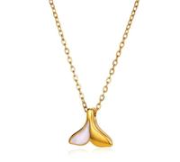 ladies jewellery Girls accessories Chain Mermaid Pendant Necklaces For Women Kids Vintage Fish Nautical Color Tail Choker - Whale Necklace Gold necklace