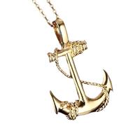 ladies jewellery Girls accessories For Men And Women, Sword Retro Halloween Head Skull Caribbean Pirate Anchor Necklace Birthday necklace