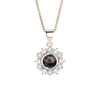 ladies jewellery Girls accessories For Women, 100 Languages I Love You Pendant, Necklace Personalized Photo Projection necklace