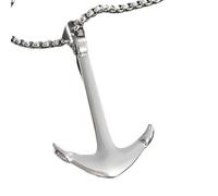 ladies jewellery Girls accessories Pirate For Men And Women, Vintage Charm Pirates Of The Caribbean Jack Sparrow's Skull Necklace Jewelry, Hollow Out Rudder Anchor Pendant necklace