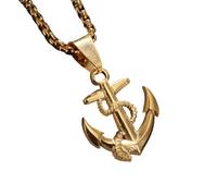 ladies jewellery Girls Pirate For Men And Women, Chain Pirates Of The Caribbean Sailor Anchor Pendant Jewelry, Skull Necklace Jack Sparrow Accessories Birthday necklace