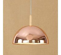 ladies jewellery Hanging Lamp, Fashionable 30 cm Aluminum Plating Rose Gold Metal Pendant Lights Chrome Red Copper Mirror Pendant Lamp Globe Hanging Light Chandelier Barn Warehouse Metall Round