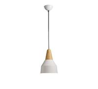ladies jewellery Hanging Lamp, Northern Europe Aluminum Ceiling Pendant Lamp Fixture Minimalist Wooden E27 Hanging Lights Bedroom Garage Stairs Indoor Pendant Light Lighting Device(White,A style)