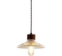 ladies jewellery Japanese Retro Style Clear Striped Glass Dining Room Pendant Light Minimalist Kitchen Island Hanging Lamp Mid Century Nordic Dining Room Chandelier For Living Room Bar Counter