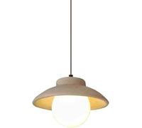ladies jewellery Japanese Vintage Yellow Travertine Bedside Pendant Light Nordic Dining Room Hanging Lamp Mid Century Minimalist Kitchen Island Chandelier For Bedroom Living Room Bar Counter Dining