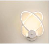 ladies jewellery lamp, LED Lamps Living Room Bedroom Bedside White Sconce Circle Antlers Aisle Corridor Modern Lighting Fixture,Indoor Wall Light Color : Typee-br teen girl gifts