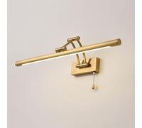 ladies jewellery, LED Vanity with Pull Chain Switch, Adjustable Copper Bathroom Frame Picture Lighting, Modern Toilet Lamp Washroom Mirror Front Lights,Indoor Wall Light teen girl gifts