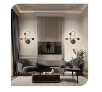 ladies jewellery Modern Copper LED Wall Rotatable Bedside Black Gold Table Lamp 3 Lamps Compatible with Reading Stairs,Chandelier Ceiling Fixtures teen girl gifts
