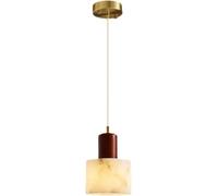 ladies jewellery Nordic Copper Bedside Pendant Light Minimalist Marble Kitchen Island Hanging Lamp Mid Century Cylindrical Dining Room Chandelier For Bedroom Living Room Bar Counter Dining Table
