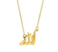 ladies jewellery Pendant Necklace Stainless Steel Personalized Neckchain Unique Muslims Islamic Collarbone Chain necklace
