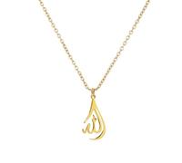 ladies jewellery Pendant Necklace Stainless Steel Personalized Neckchain Unique Muslims Islamic Collarbone Chain necklace