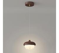 ladies jewellery Wooden Bedside Pendant Light Indoor Lighting Nordic Creativity Pine Cone Kitchen Island Hanging Lamp Mid Century Minimalist Dining Room Chandelier For Living Room Bar Counter Study