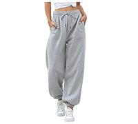 Ladies Joggers Black Joggers Plain Baggy Fleece Cinch Bottom Straight Leg Jogger Size 18 Straight Leg Trousers for Women Ladies Jogging Bottoms Size 14 Wide Leg Track Pants 2025 Fashion