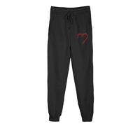 Ladies Joggers Women's Fleeced Lined Plain Warm Tracksuit Bottoms Joggers Pants with Pockets Straight Leg Sweatpants Running Workout Casual Loungewear Elastic Waist Trousers for Casual Gym Jogging