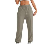 Ladies Jogging Bottoms Womens Black Trousers Cuffed Fleece Lined Straight Leg Jogger Size 14 Petite Joggers for Women Ladies Cotton Trousers Cord Leggings Woman Clothes