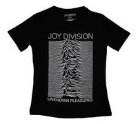 Joy Division Unknown Pleasures FP Womens Skinny Fit T Shirt M Black