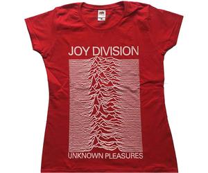 Ladies Joy Division Unknown Pleasures Official Tee T-Shirt Womens