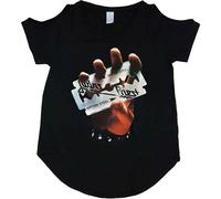 Ladies Judas Priest British Steel Official T-Shirt Womens