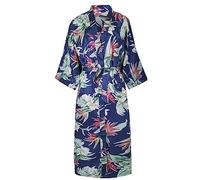 Ladies Kimono Dressing Gowns Floral Kimono Robe Printed Cardigan for Women Wedding Bonding Party Pyjamas