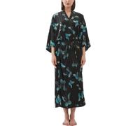 Ladies Kimono Dressing Gowns Floral Kimono Robe Printed Cardigan for Women Wedding Bonding Party Pyjamas