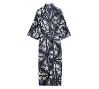 Ladies Kimono Dressing Gowns Floral Kimono Robe Printed Cardigan for Women Wedding Bonding Party Pyjamas