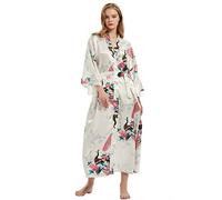 Ladies Kimono Dressing Gowns Floral Kimono Robe Printed Cardigan for Women Wedding Bonding Party Pyjamas