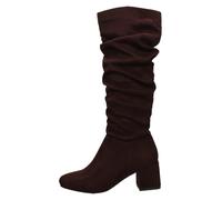 Ladies Knee High Spot On Boots: F5R1242