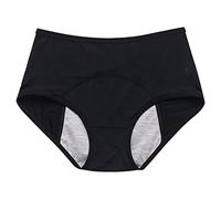 Ladies Knickers eriod Pants Heavy Flow Womens Leak Proof anties Cotton Menstrual Underwear Leakproof Brief Bottoms Menstrual For Teens Girls And Women Underwear (Black, XXXXXXXXL)