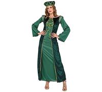 Ladies Lady Eleonora Green Dress Costume Small UK 8-10 for Victorian Dickens Poppins Fancy Dress