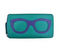 Ladies Leather Colourful Glasses Case by ILI New York Specticles Sun Summer
