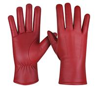 Ladies Leather Fashion/Winter Gloves, Genuine Sheepskin Leather