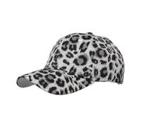 Ladies Leopard Print Baseball Cap Sunhat Headwear Outdoor Shade Sports Cap Trucker Hat Vintage Running Travel Summer Sun Protection Visor Hat
