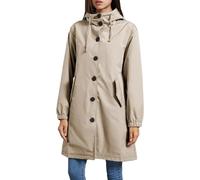 Ladies Lightweight Jackets Raincoat Women Plus Size Long Sleeve Windbreaker Outwear,Ladies Outdoor Hooded Trench Coats for Winter Cold Weather UK Costumes,Women Elegant Windbreaker Khaki