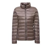 Ladies Lightweight Puffer Jacket Womens Packable Down Jacket Lightweight Puffer Coats Quilted Jackets for Women Ladies Oversized Puffer Coat Women Down Jacket Womens Ultra Light Packable Khaki 4XL