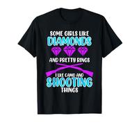 Ladies like camouflage and shooting things Shooting T-Shirt