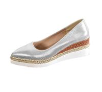 Ladies Loafers Size 6 Soft Shoes for Women Womens Hidden Wedge Sneaker Women's Pointed Head Thick Bottom Single Shoes Leather Slope With Spring And Autumn Shallow Mouth In The Heel Slope Wooden Wedge