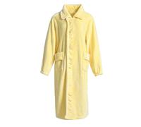Ladies Long Dressing Gowns, Women's Long Solid Fleece Robe for Autumn Winter Cozy Comfort Wear Soft Warm Loungewear Elegant Home Attire